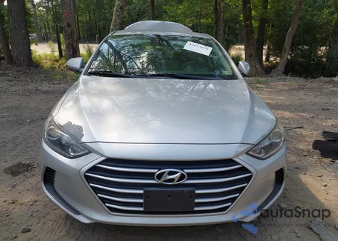 2017 Hyundai Elantra Se из США, поврежденный, VIN 5NPD74LF5HH208104
